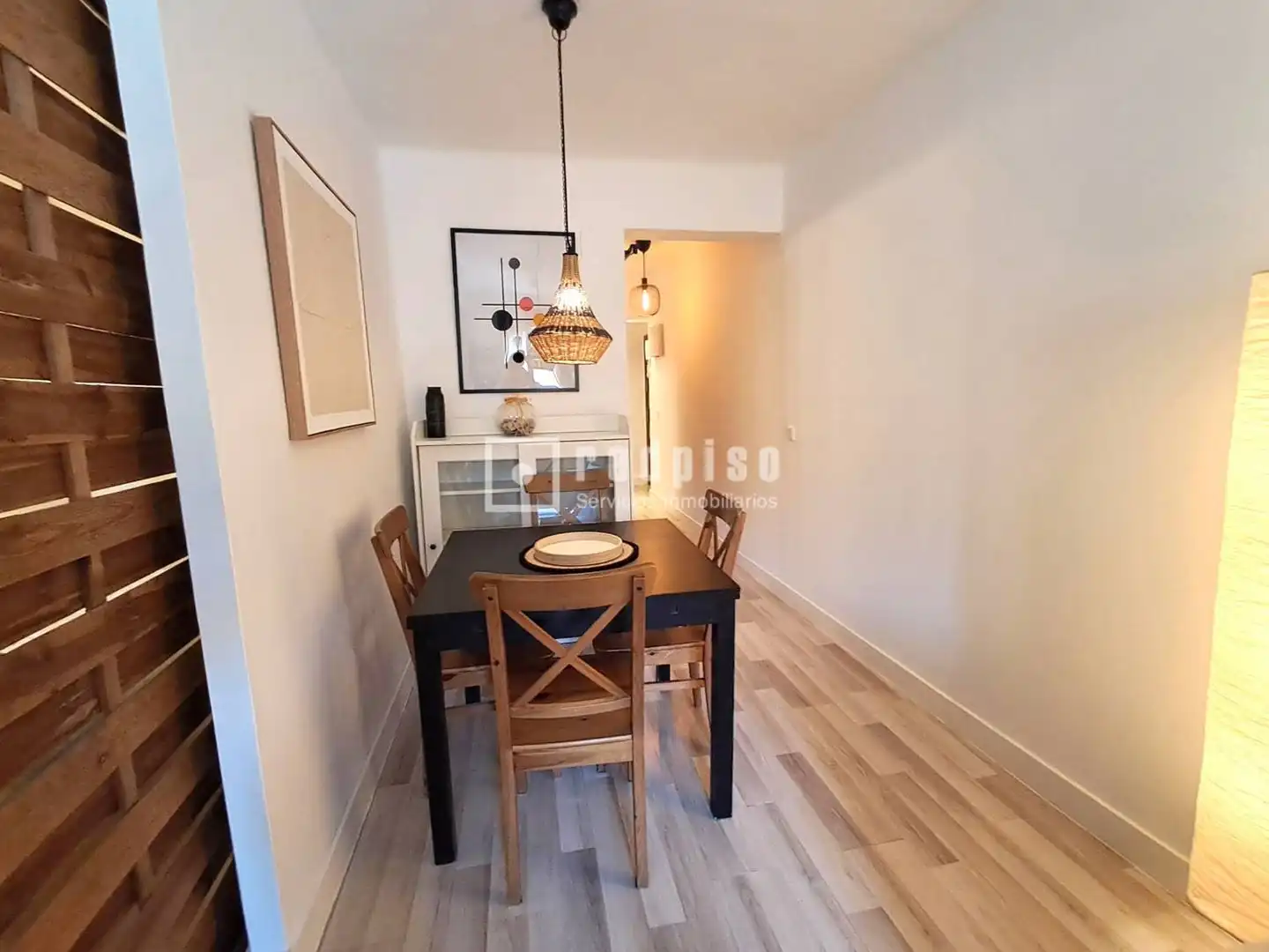 Comedor de Piso de alquiler en Madrid con Aire acondicionado, Calefacción y Amueblado