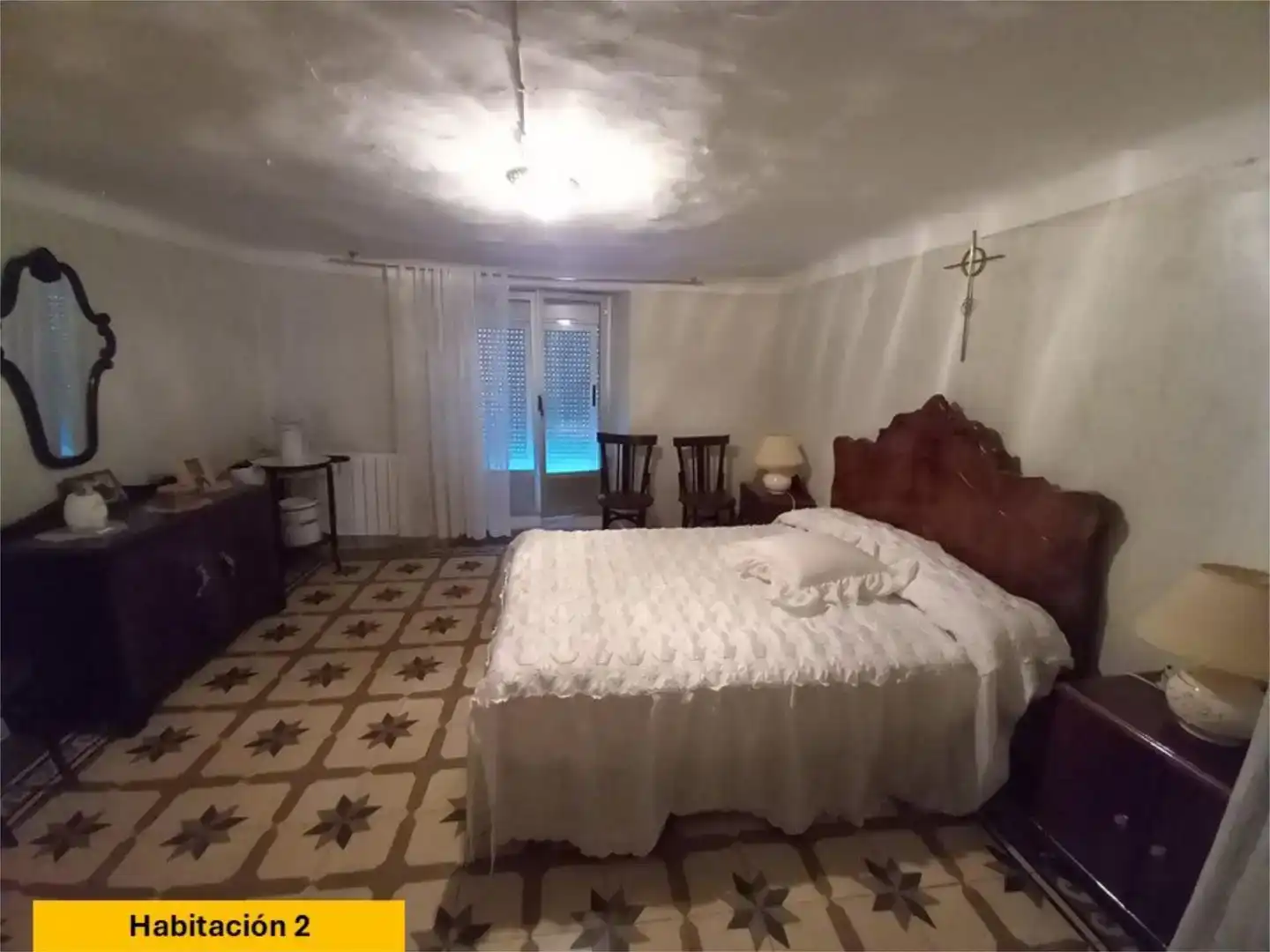 Dormitori de Casa adosada en venda en Noviercas amb Moblat i Balcó