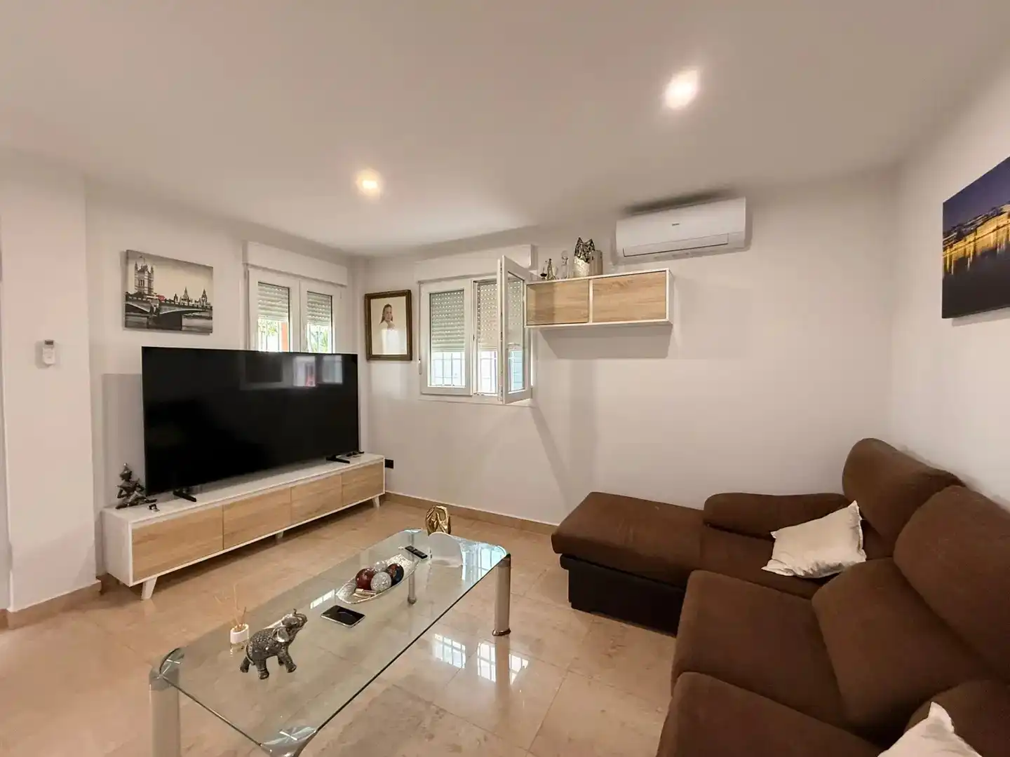 Sala de estar de Piso en venta en Manilva