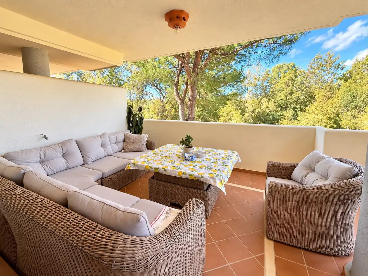 Terrace of Flat for sale in Elviria - Cabopino
