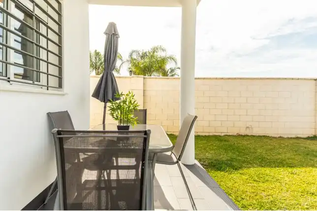 Terrace of Houses for rent in Barbate  with Air Conditioner, Heating and Private garden