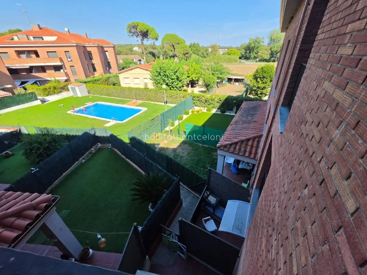 Garten von Maisonette zum Verkauf in Riells i Viabrea mit Terrasse, Balkon und Gemeinschaftspool