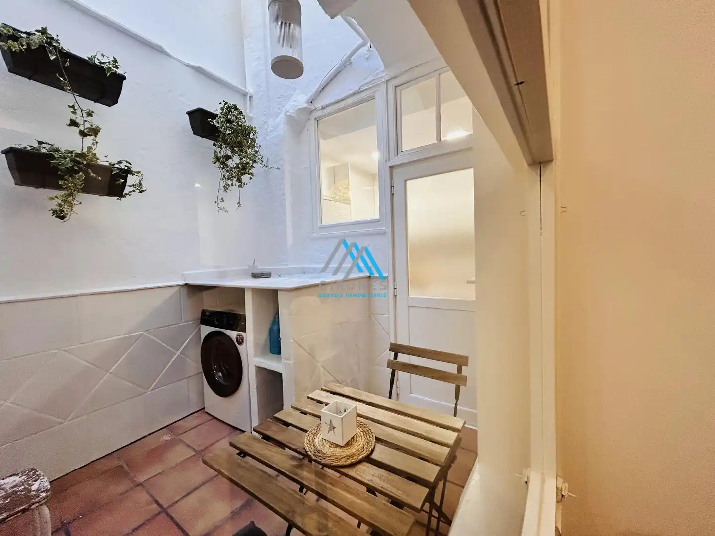 Terrassa de Apartament de lloguer en Sant Feliu de Guíxols amb Parquet i Moblat