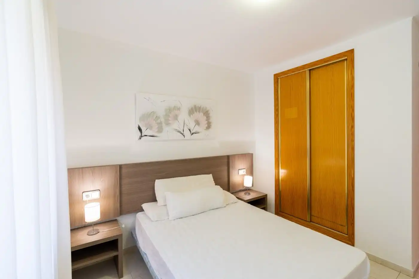Dormitori de Apartament en venda en Calpe / Calp amb Aire condicionat, Terrassa i Balcó
