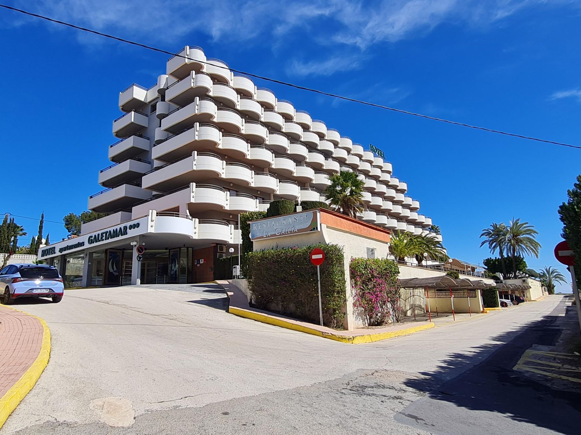 Vista exterior de Apartament en venda en Calpe / Calp amb Aire condicionat, Calefacció i Traster