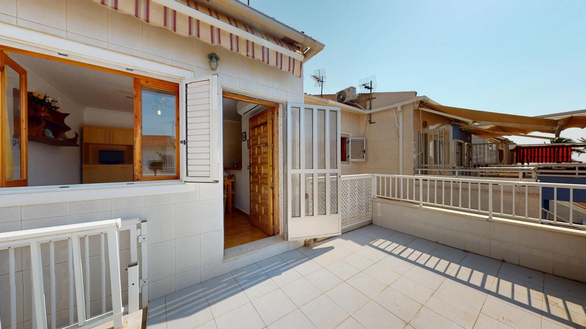 Terrassa de Apartament en venda en San Pedro del Pinatar amb Aire condicionat, Terrassa i Traster