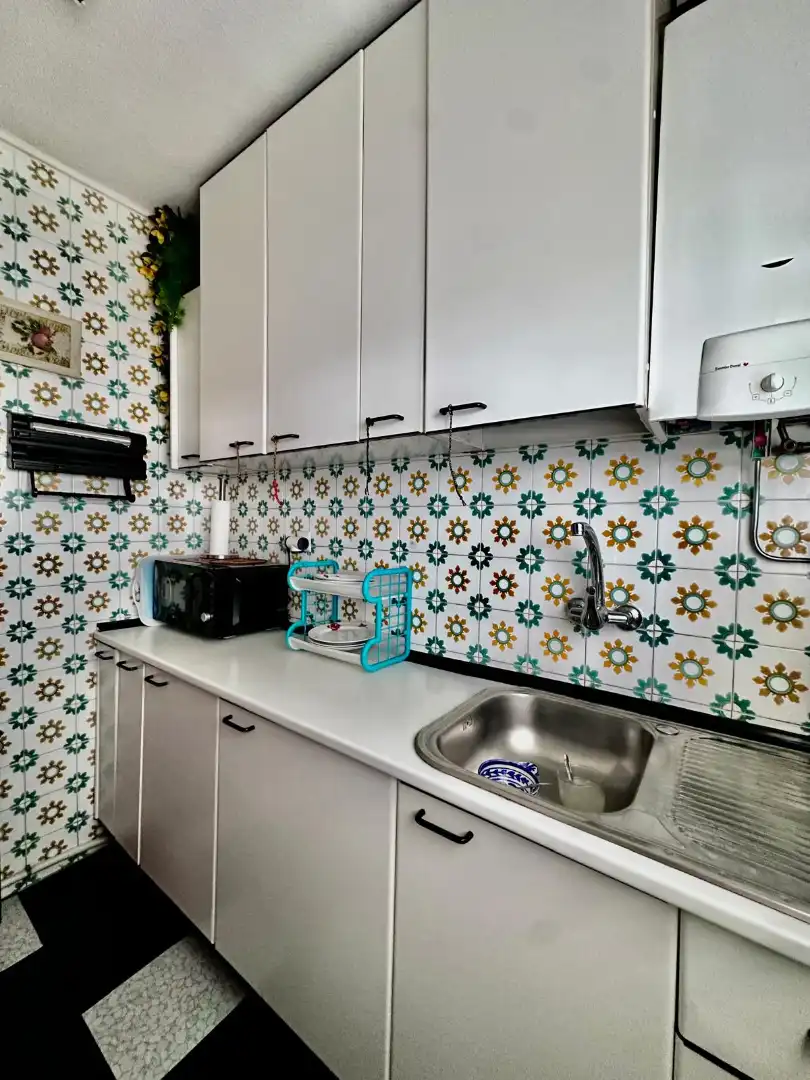 Kitchen of Flat for rent in Torremolinos  with Furnished, Washing machine and Microwave
