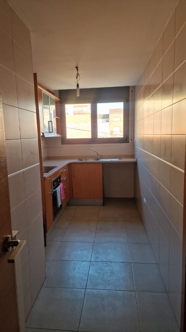 Kitchen of Flat for sale in Les Borges Blanques  with Heating, Terrace and Balcony
