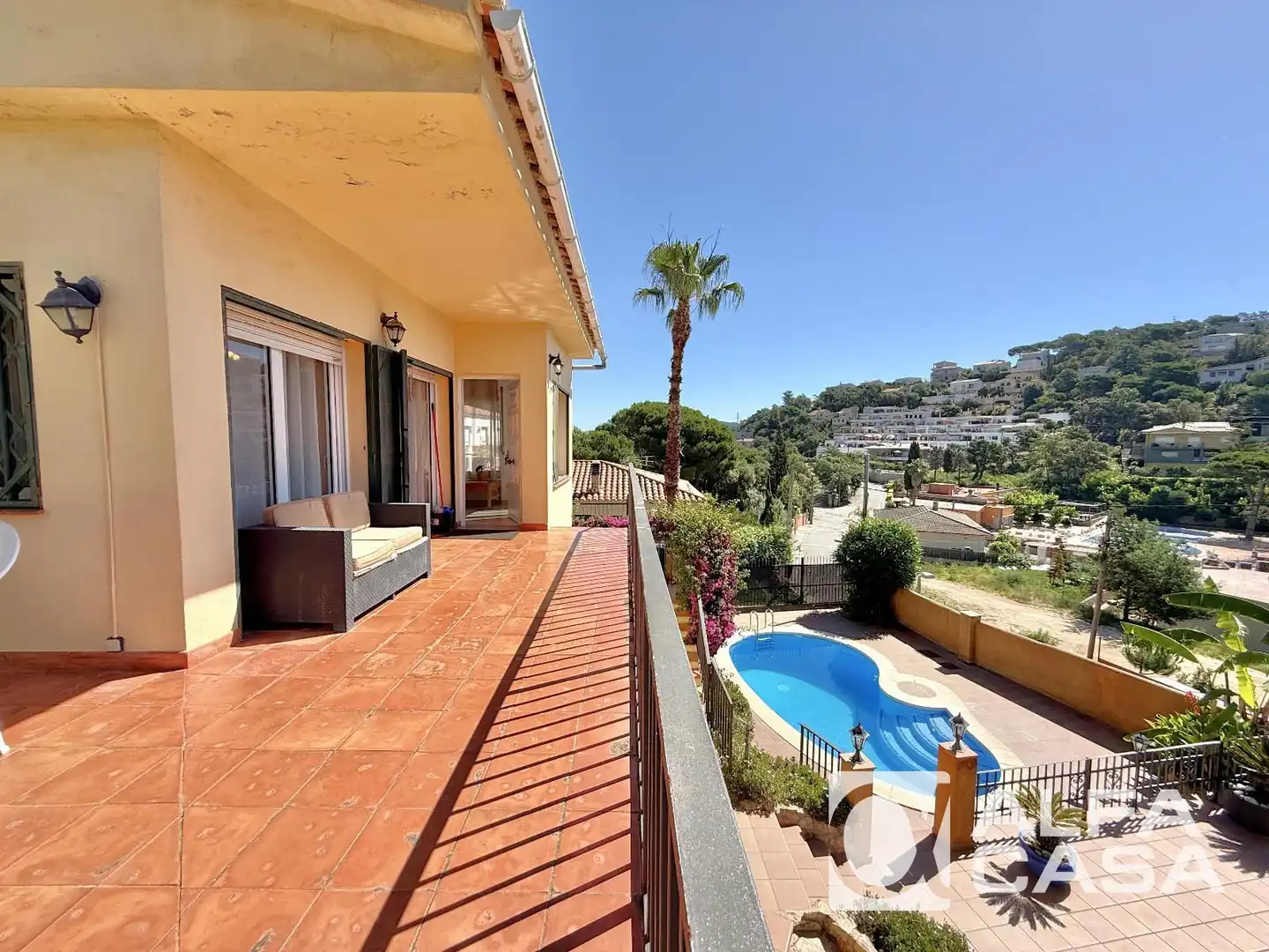 Exterior view of Houses for sale in Lloret de Mar  with Heating, Terrace and Storage room