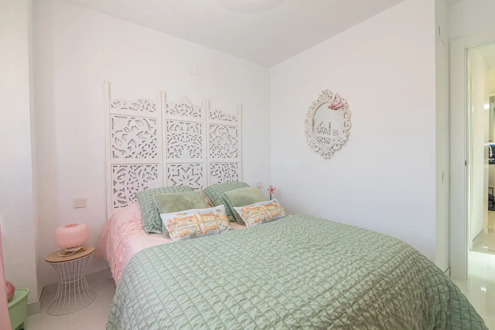 Dormitori de Apartament en venda en Santa Pola amb Aire condicionat, Moblat i Balcó