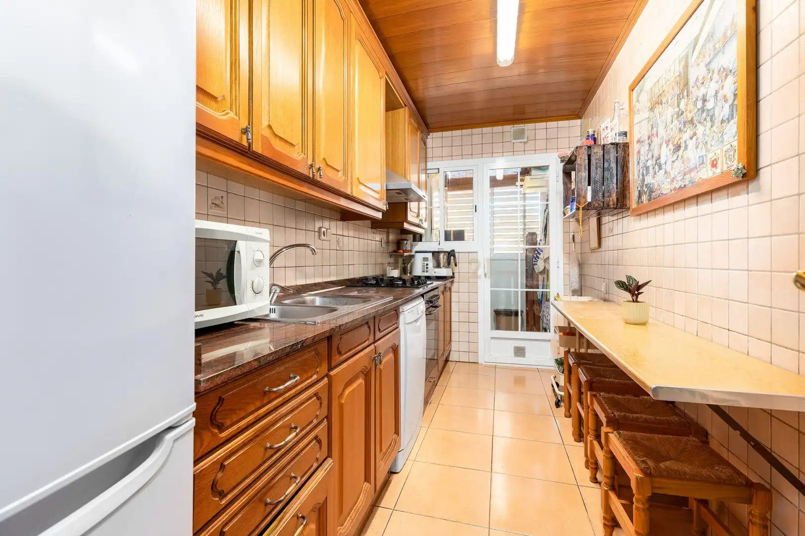 Küche von Wohnungen zum Verkauf in Les Franqueses del Vallès mit Klimaanlage, Abstellraum und Balkon
