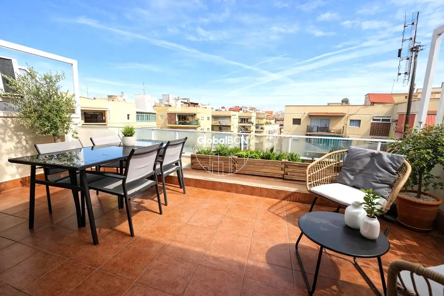 Terraza de Ático en venta en  Barcelona Capital con Aire acondicionado y Calefacción