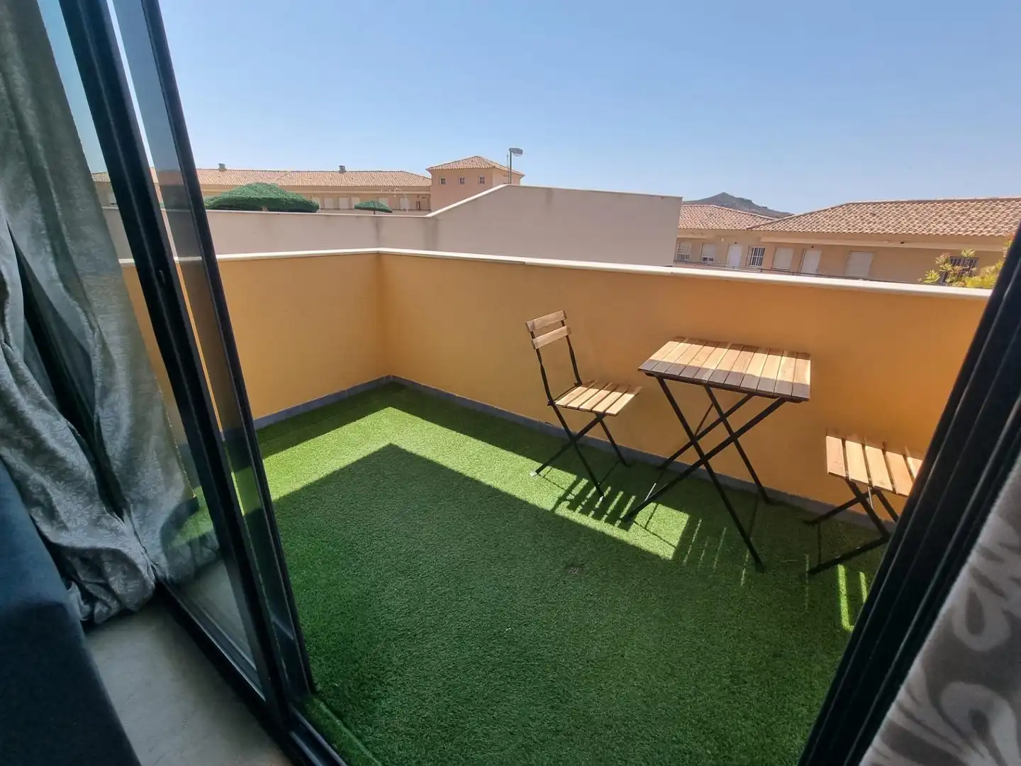 Terraza de Estudio de alquiler en Vícar con Jardín privado, Terraza y Amueblado