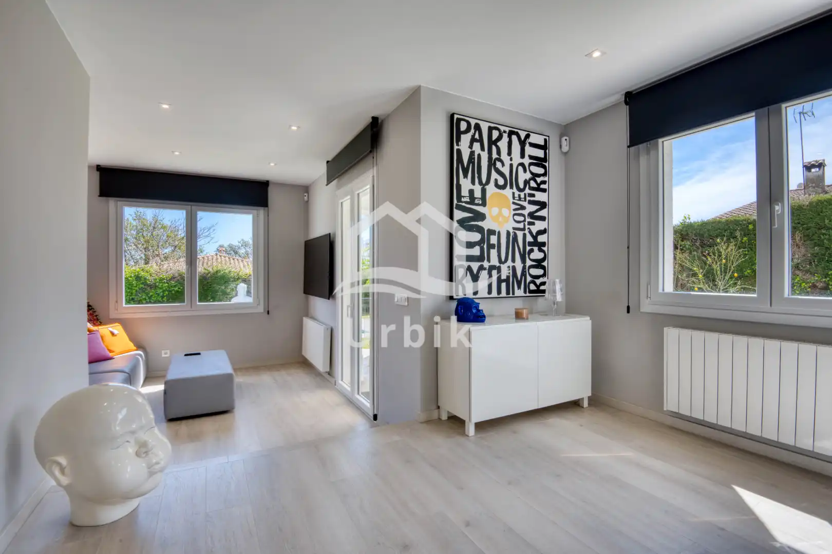 Sala de estar de Casa o chalet en venta en Calonge i Sant Antoni con Calefacción, Jardín privado y Terraza