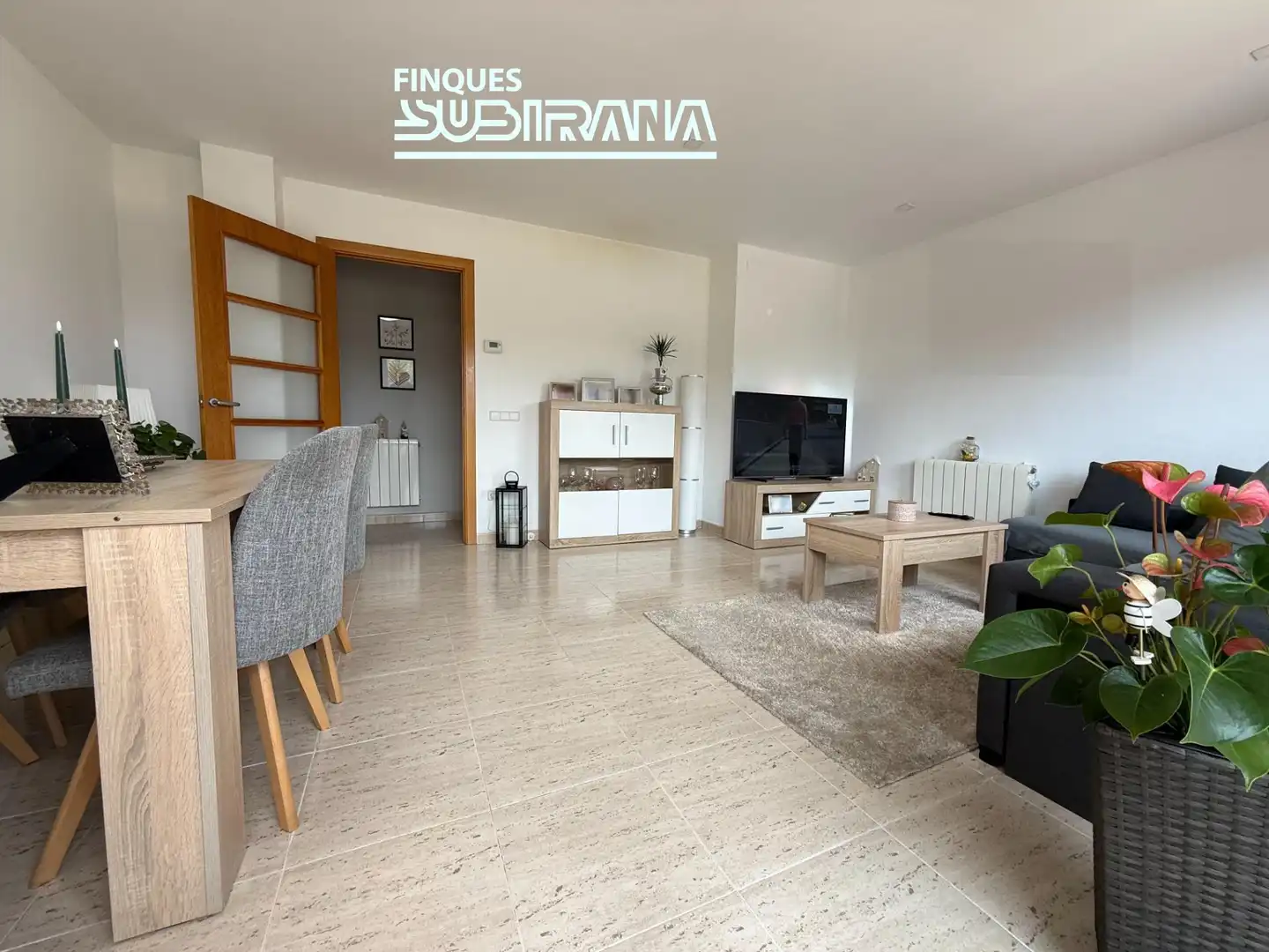 Sala de estar de Piso en venta en Jorba con Calefacción y Balcón