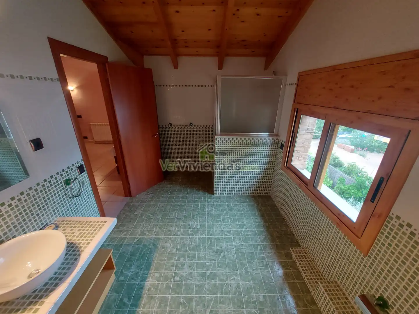 Cuina de Casa o xalet en venda en Vallirana amb Aire condicionat, Calefacció i Jardí privat