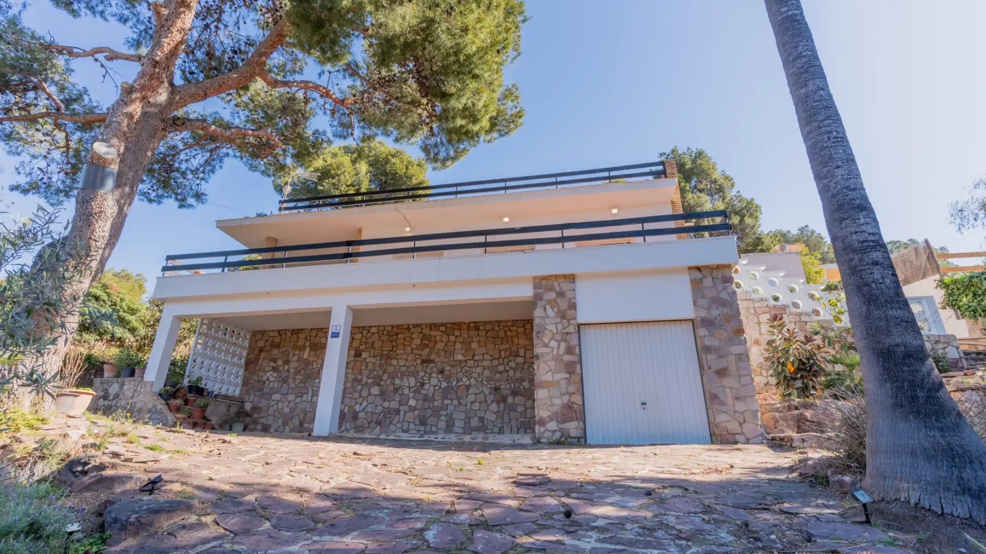 Vista exterior de Casa o chalet en venta en Náquera con Aire acondicionado, Jardín privado y Terraza