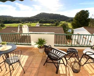 Terrasse von Wohnungen miete in Es Mercadal mit Klimaanlage, Terrasse und Abstellraum