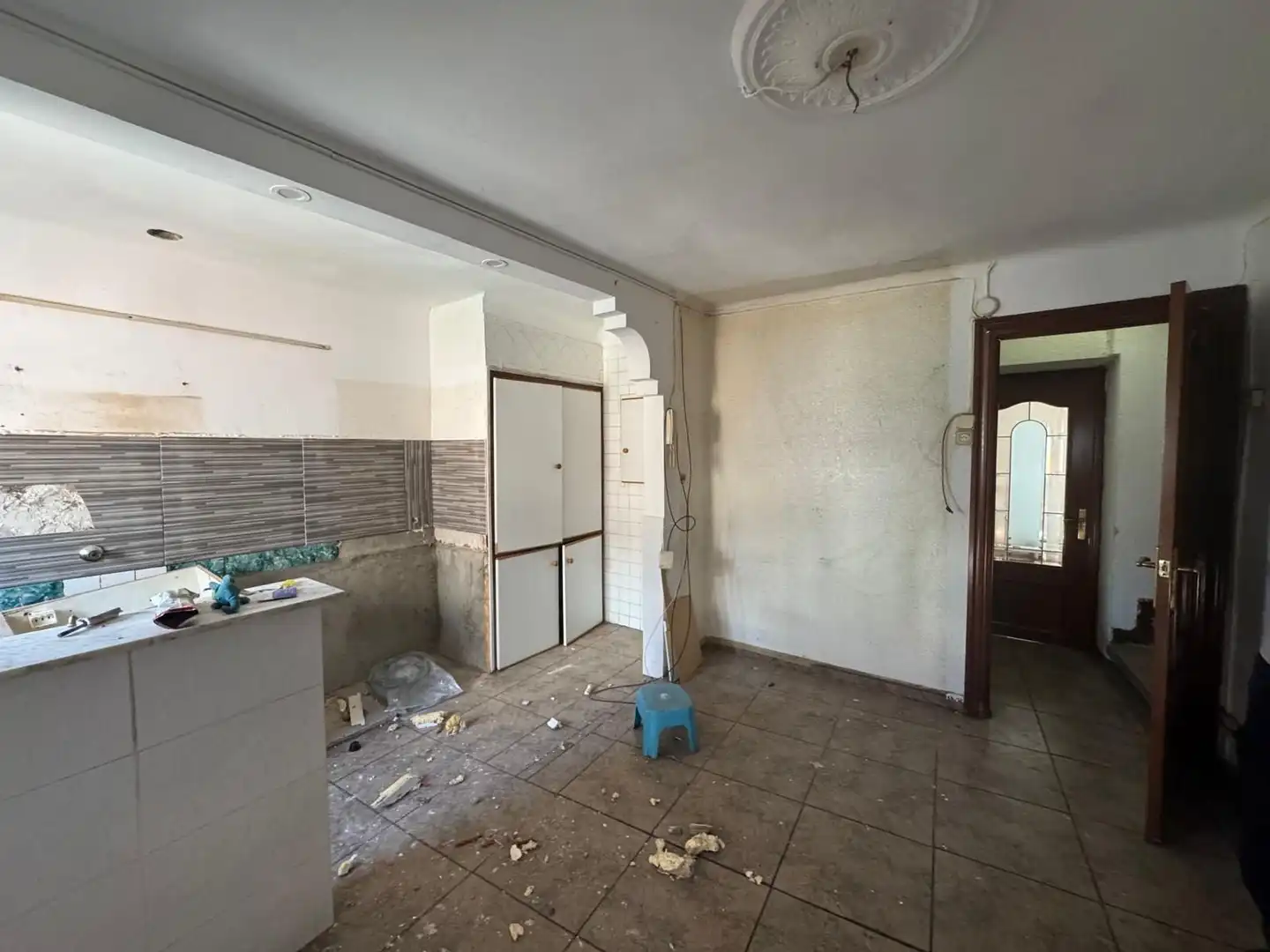 Cocina de Finca rústica en venta en Illueca