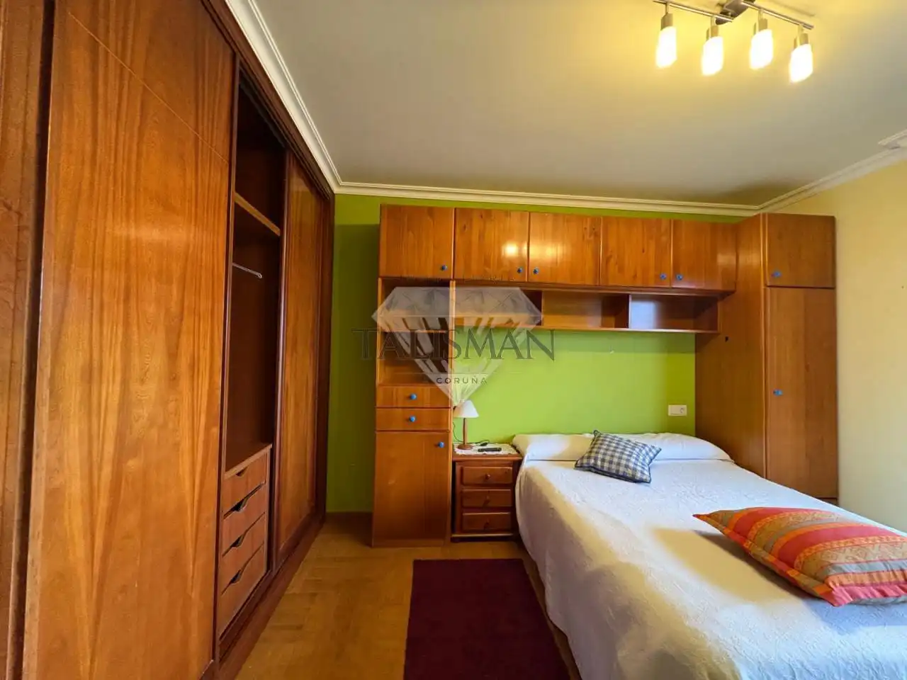 Bedroom of Houses for sale in Marín  with Heating, Private garden and Parquet flooring