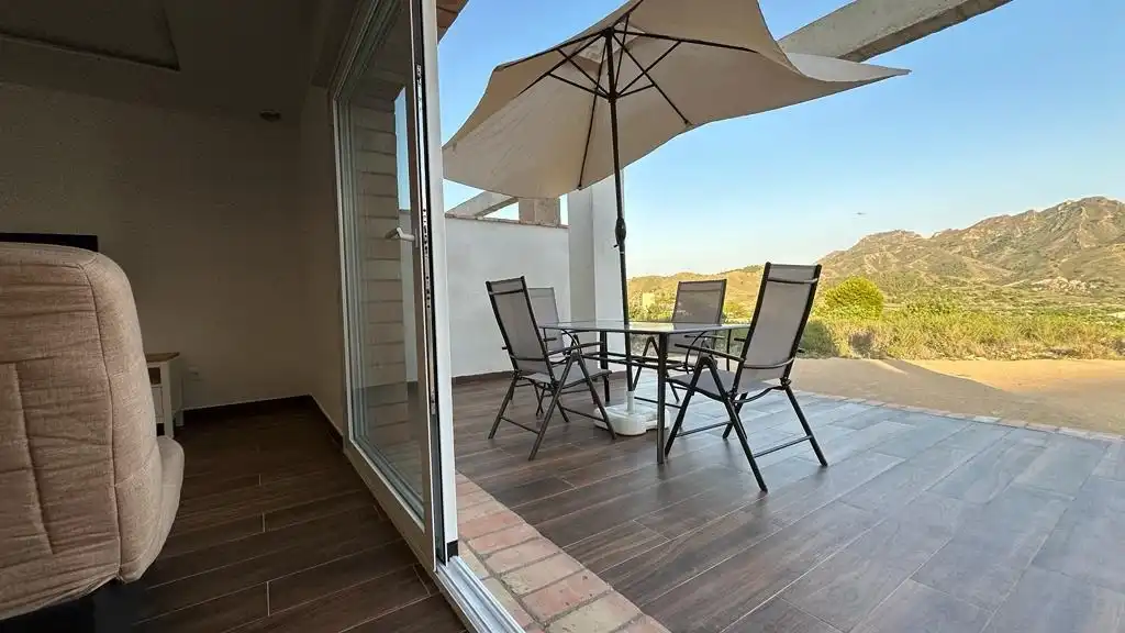 Terrace of Country homes for rent in Cartagena  with Air Conditioner, Heating and Private garden