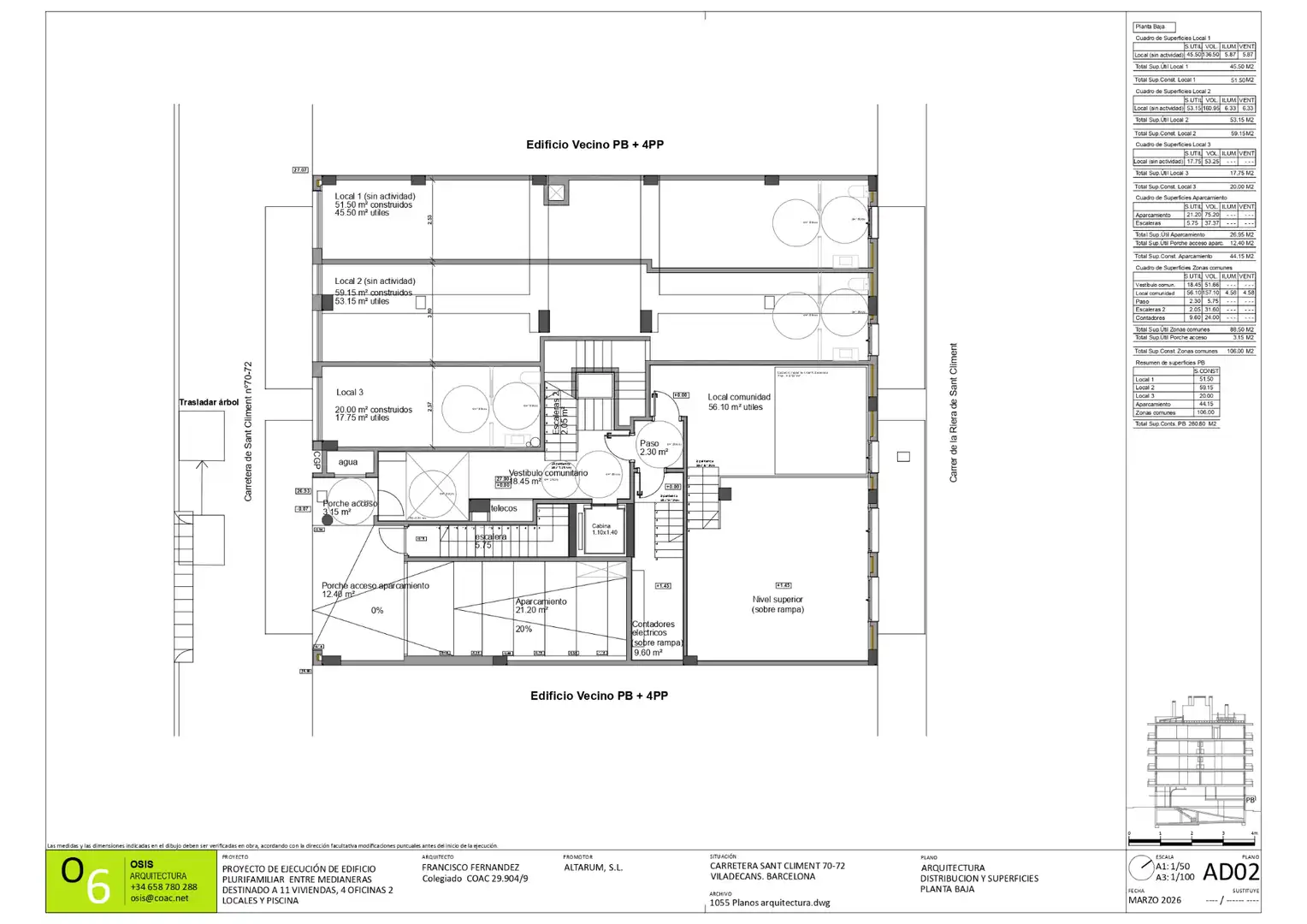 Business premises for sale in Carretera de Sant Climent 70, imagen 3