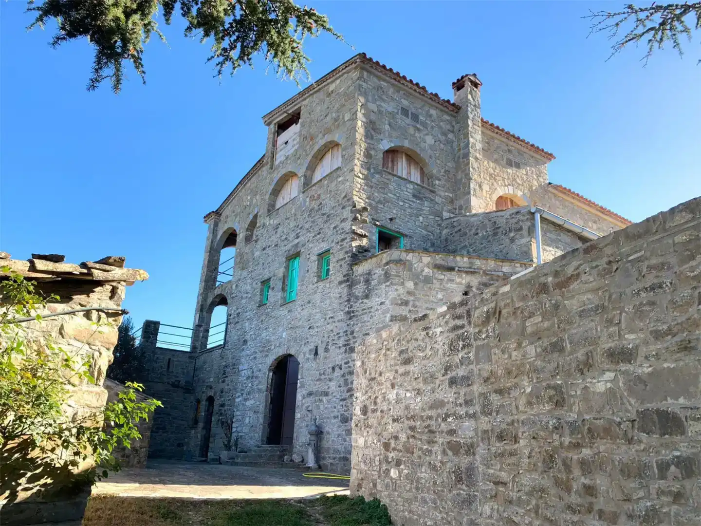 Vista exterior de Finca rústica en venta en Sant Vicenç de Castellet con Jardín privado, Trastero y Piscina