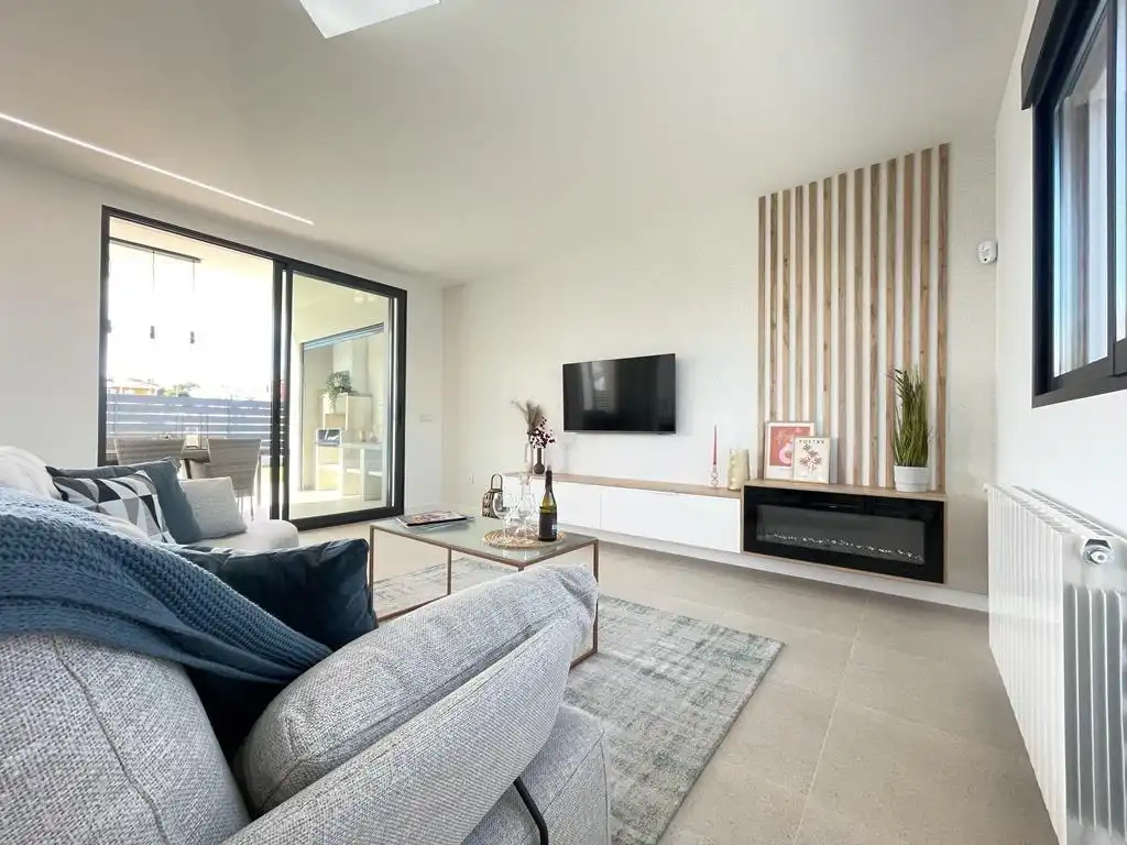 Sala de estar de Casa o chalet en venta en Molina de Segura con Jardín privado