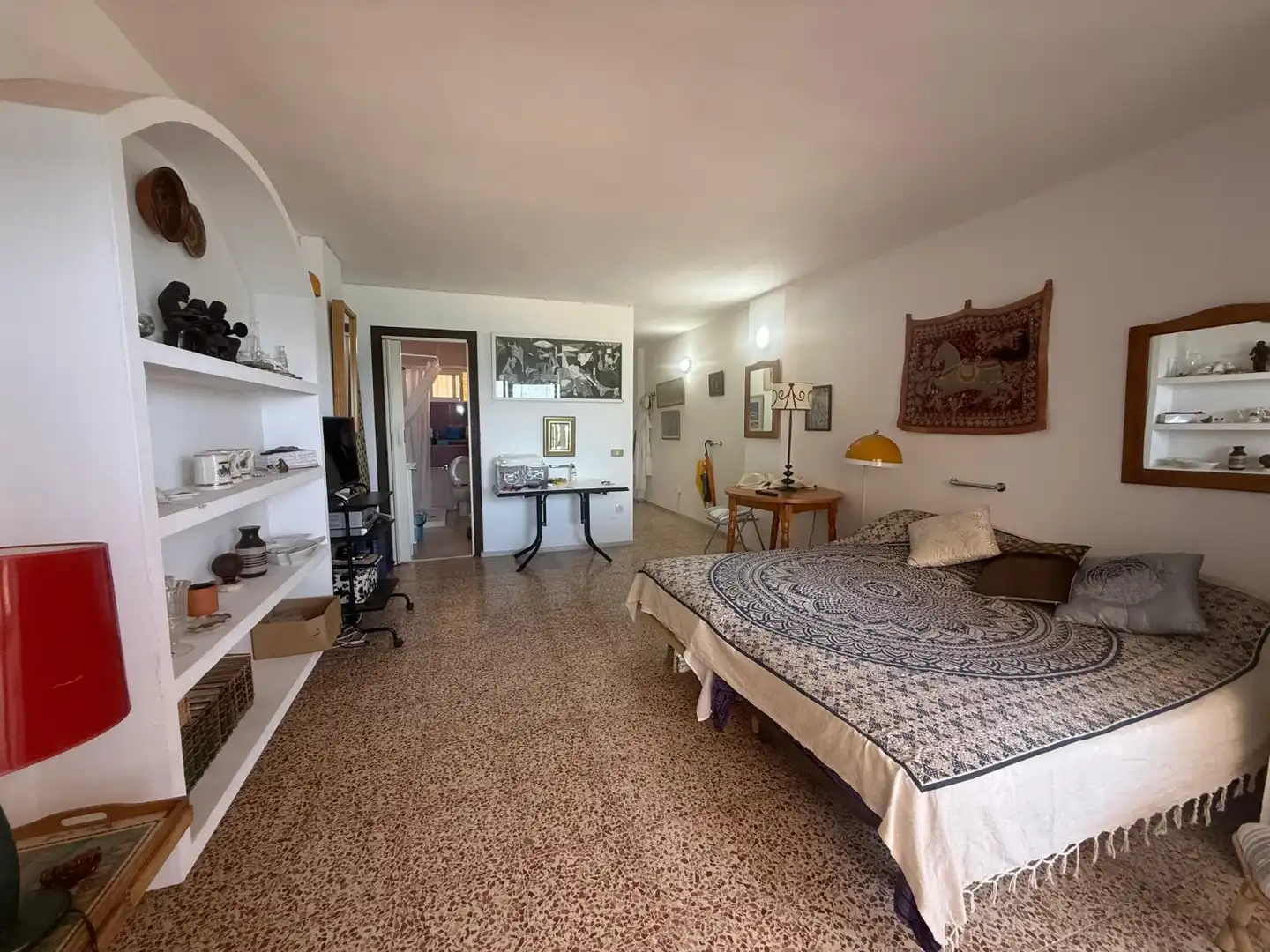 Bedroom of Study for sale in Elche / Elx  with Terrace, Furnished and TV
