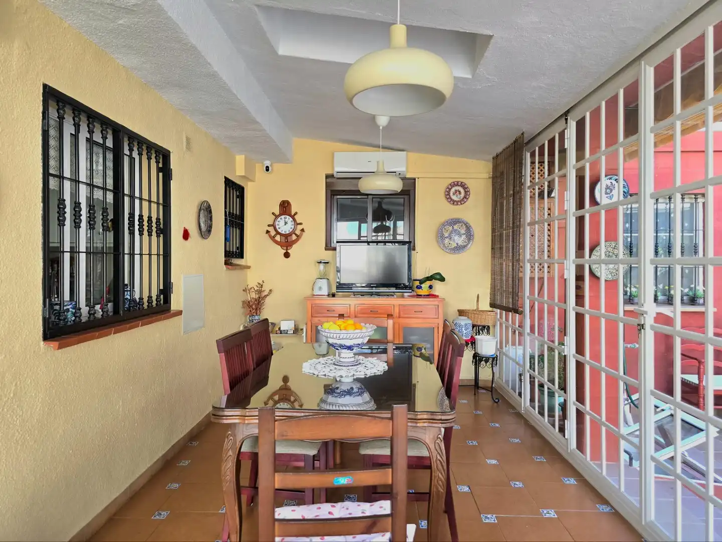 Dining room of Houses for sale in Málaga