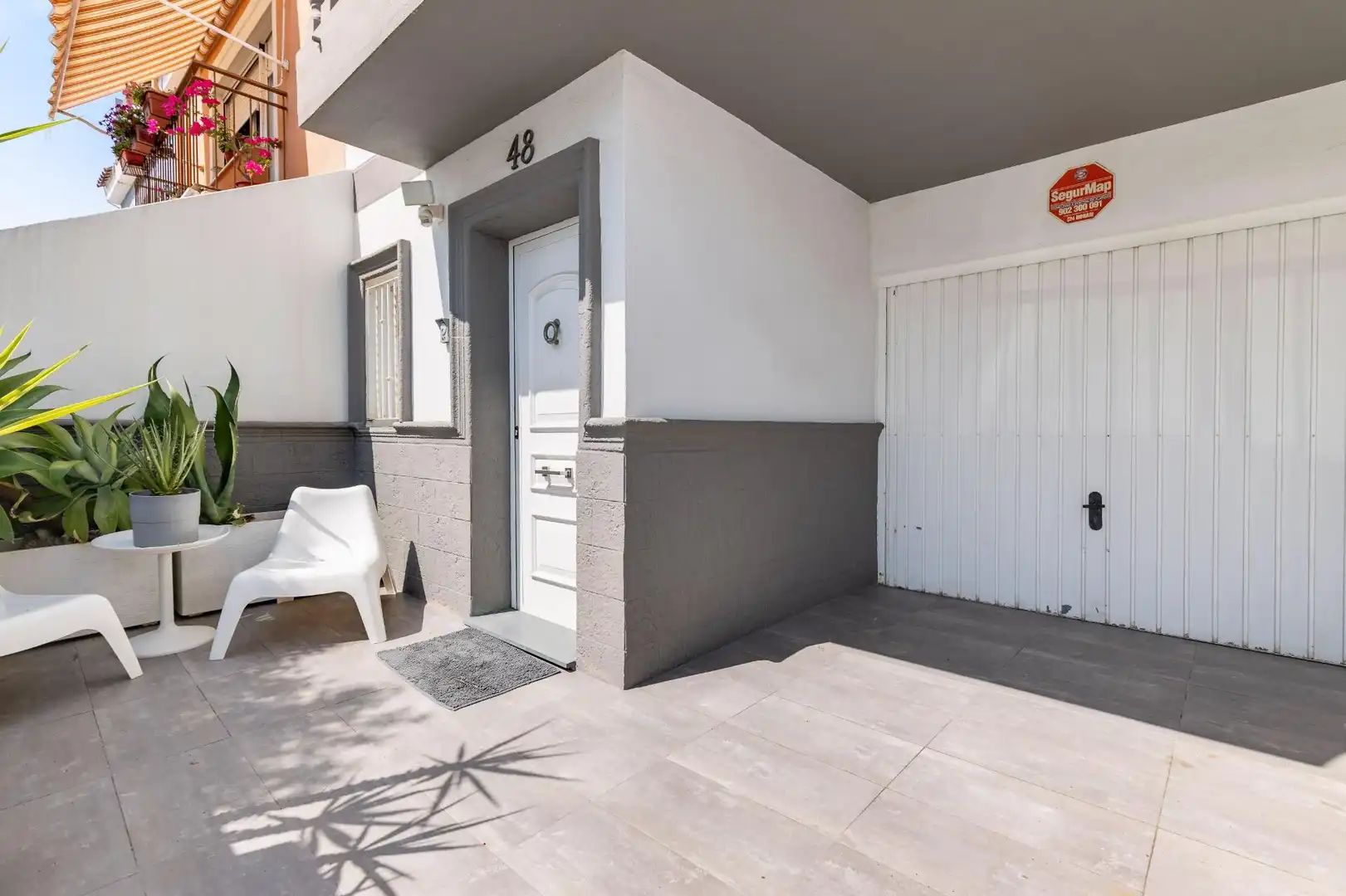 Terraza de Casa adosada en venta en Benimuslem con Aire acondicionado, Calefacción y Parquet