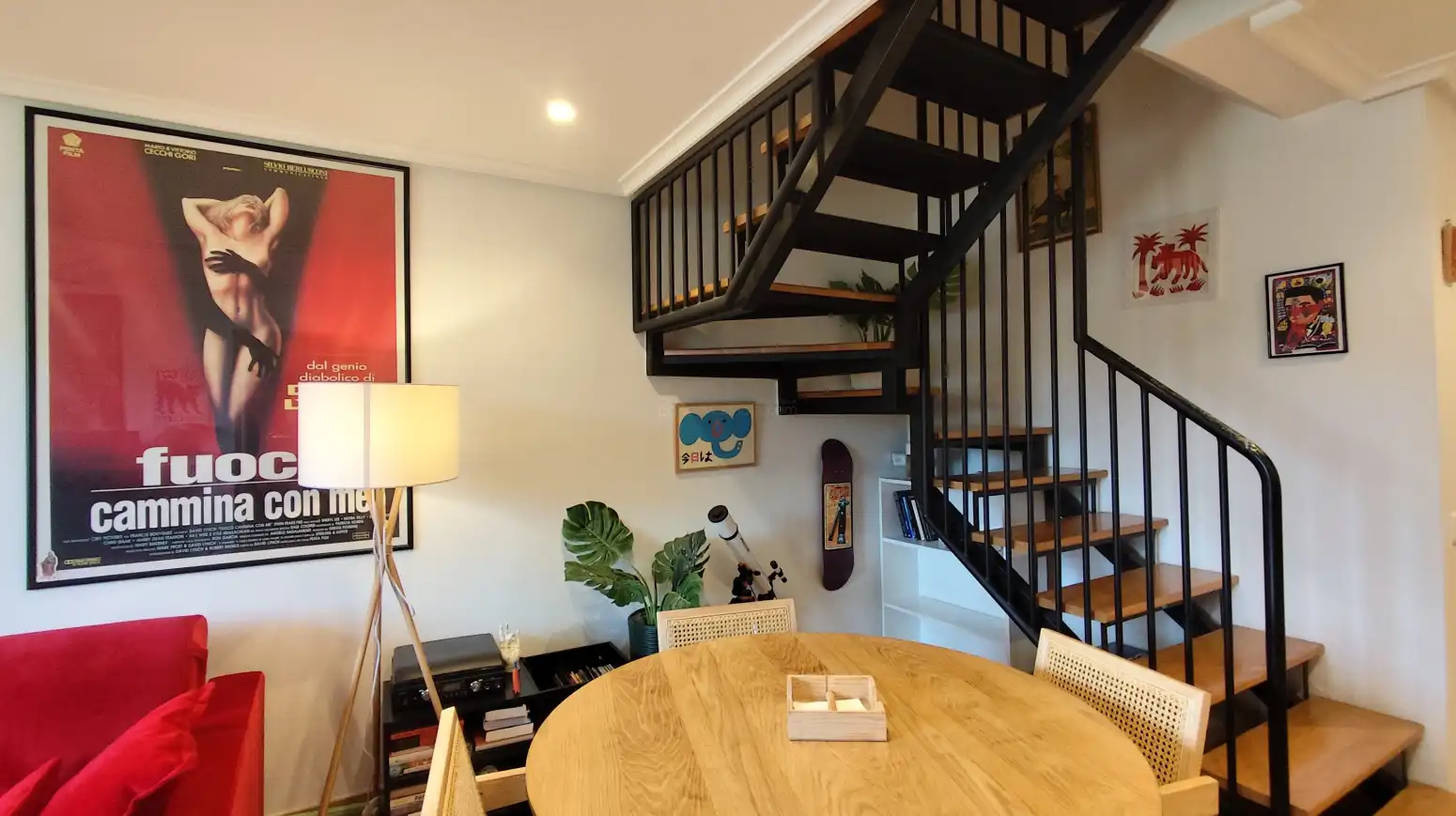 Esszimmer von Wohnung zur Miete in Villamediana de Iregua mit Heizung, Parkett und Terrasse