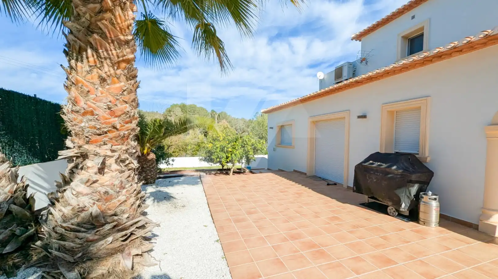 Exterior view of Houses for sale in Jávea / Xàbia  with Air Conditioner, Heating and Private garden