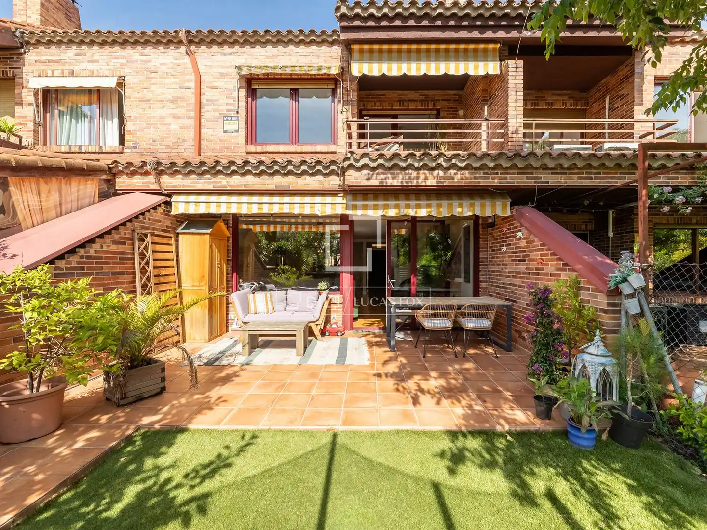 Terrassa de Casa o xalet en venda en Majadahonda amb Aire condicionat, Jardí privat i Terrassa