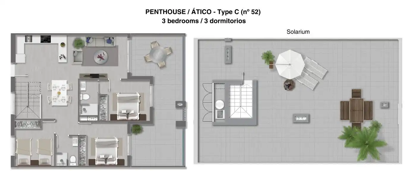 Penthouse with pool for sale in La Mata, imagen 21