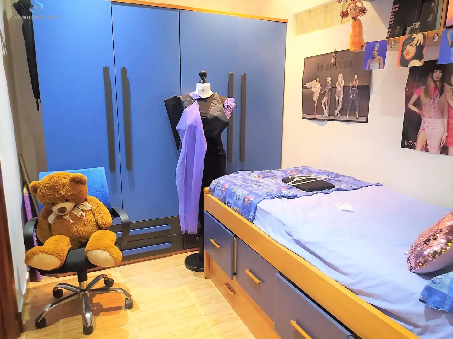 Bedroom of Houses for sale in Cádiz  with Air Conditioner, Terrace and Storage room