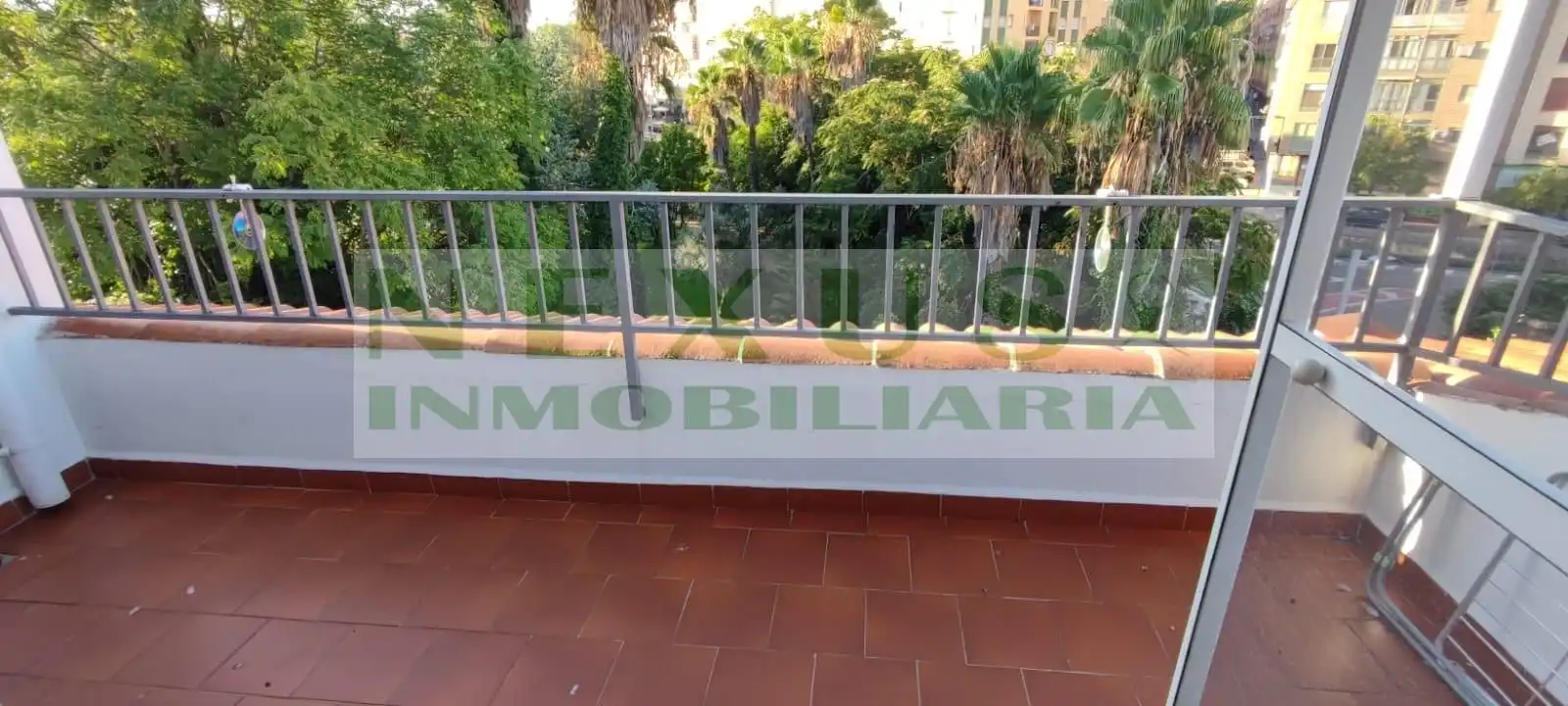 Terrace of Flat for rent in Cáceres  with Air Conditioner, Heating and Furnished