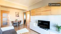 Living room of Flat to rent in  Barcelona Capital  with Air Conditioner, Heating and Furnished