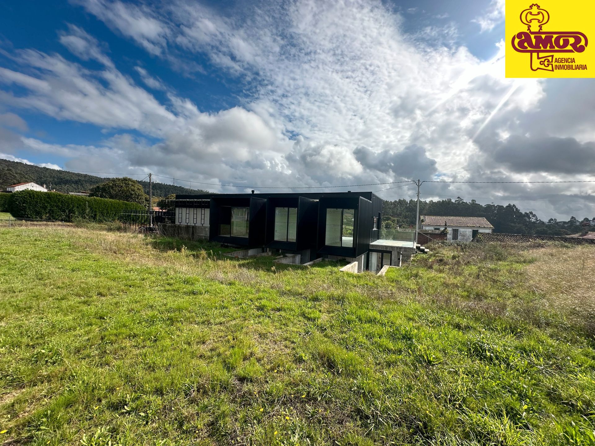 Exterior view of House or chalet for sale in Santiago de Compostela   with Air Conditioner, Heating and Private garden