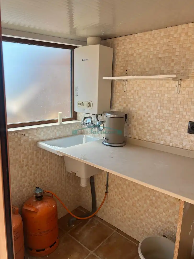 Kitchen of Attic for sale in Ibi  with Parquet flooring, Terrace and Jacuzzi