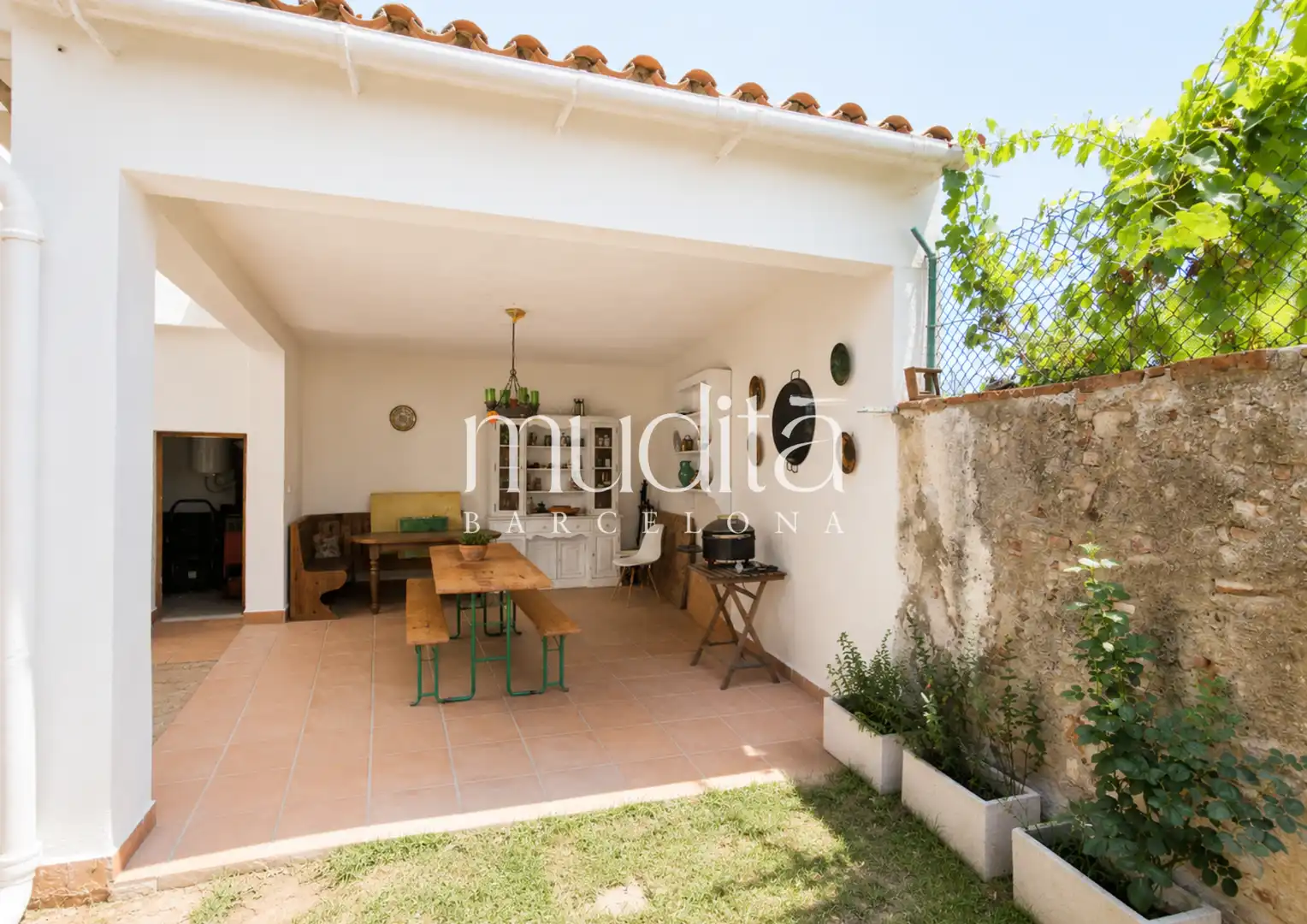 Garden of Detached homes for sale in Gualba  with Heating, Private garden and Terrace