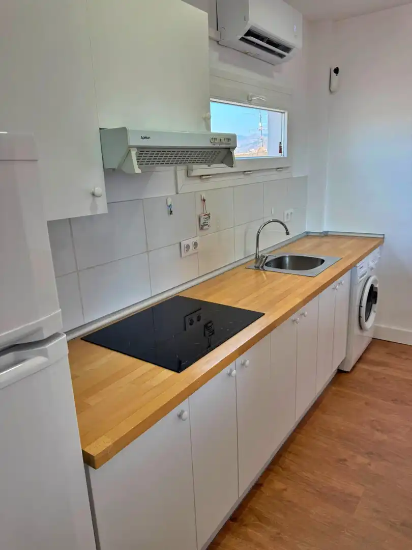 Cocina de Ático en venta en Málaga con Aire acondicionado, Calefacción y Parquet