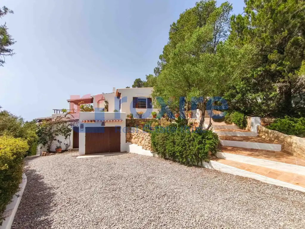 Exterior view of Houses for rent in Sant Josep de sa Talaia  with Air Conditioner, Private garden and Terrace