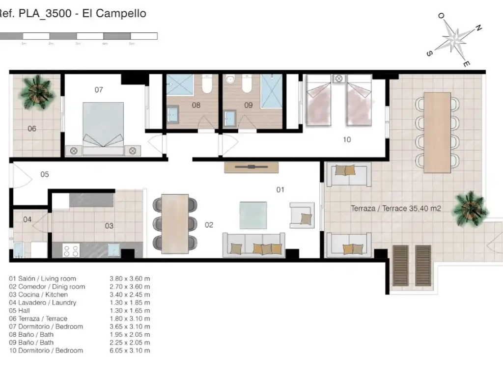 Ground floor for sale in El Campello  with Air Conditioner, Terrace and Swimming Pool