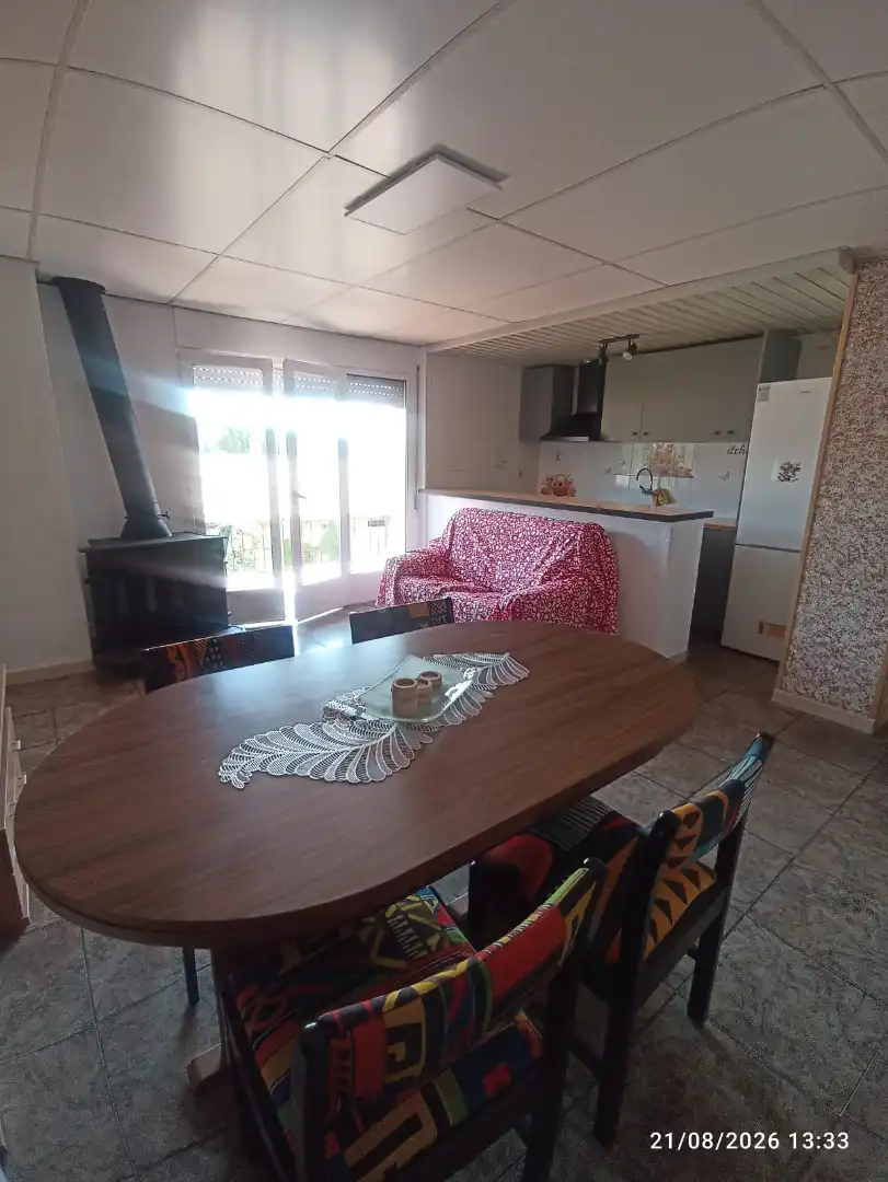 Sala de estar de Piso en venta en Berga con Calefacción, Amueblado y Balcón