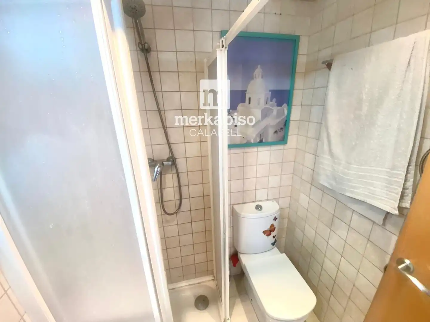 Bathroom of Attic for sale in Calafell  with Air Conditioner, Terrace and Swimming Pool