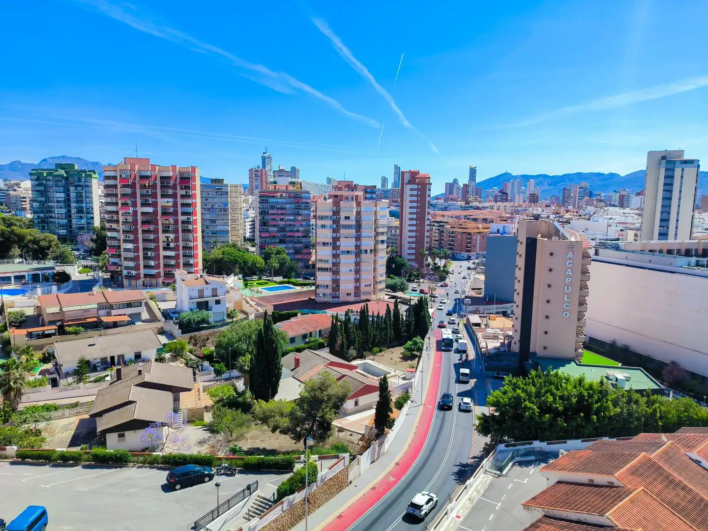 Exterior view of Flat for sale in Benidorm  with Private garden, Terrace and Furnished