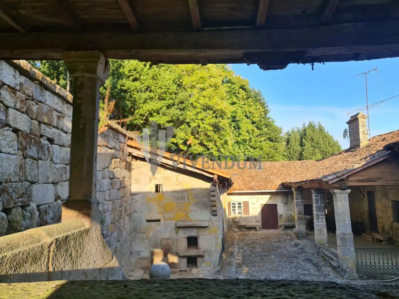 Vista exterior de Casa o chalet en venta en Cenlle con Jardín privado, Terraza y Balcón