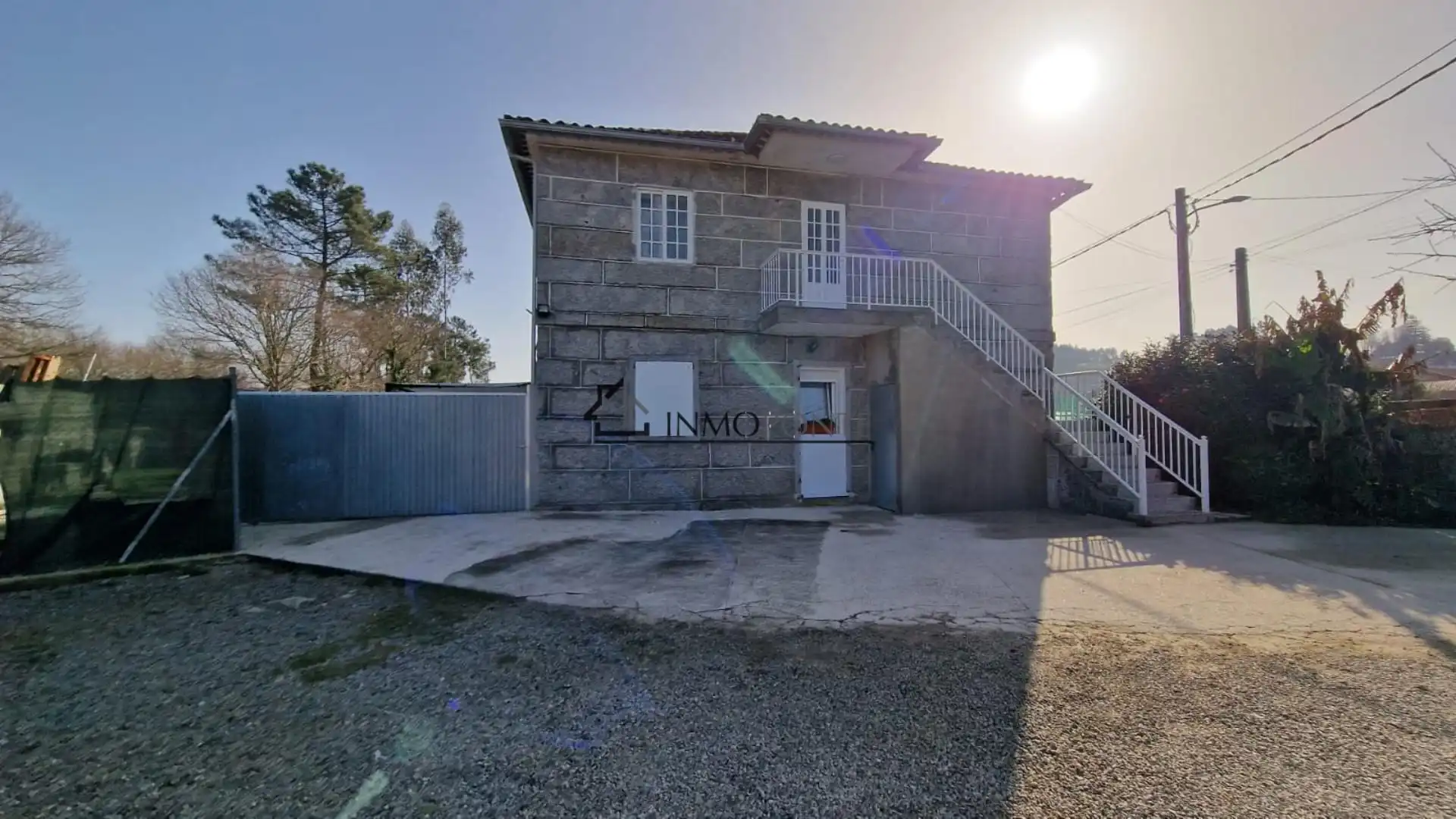 Vista exterior de Casa o xalet en venda en Pontevedra Capital  amb Jardí privat