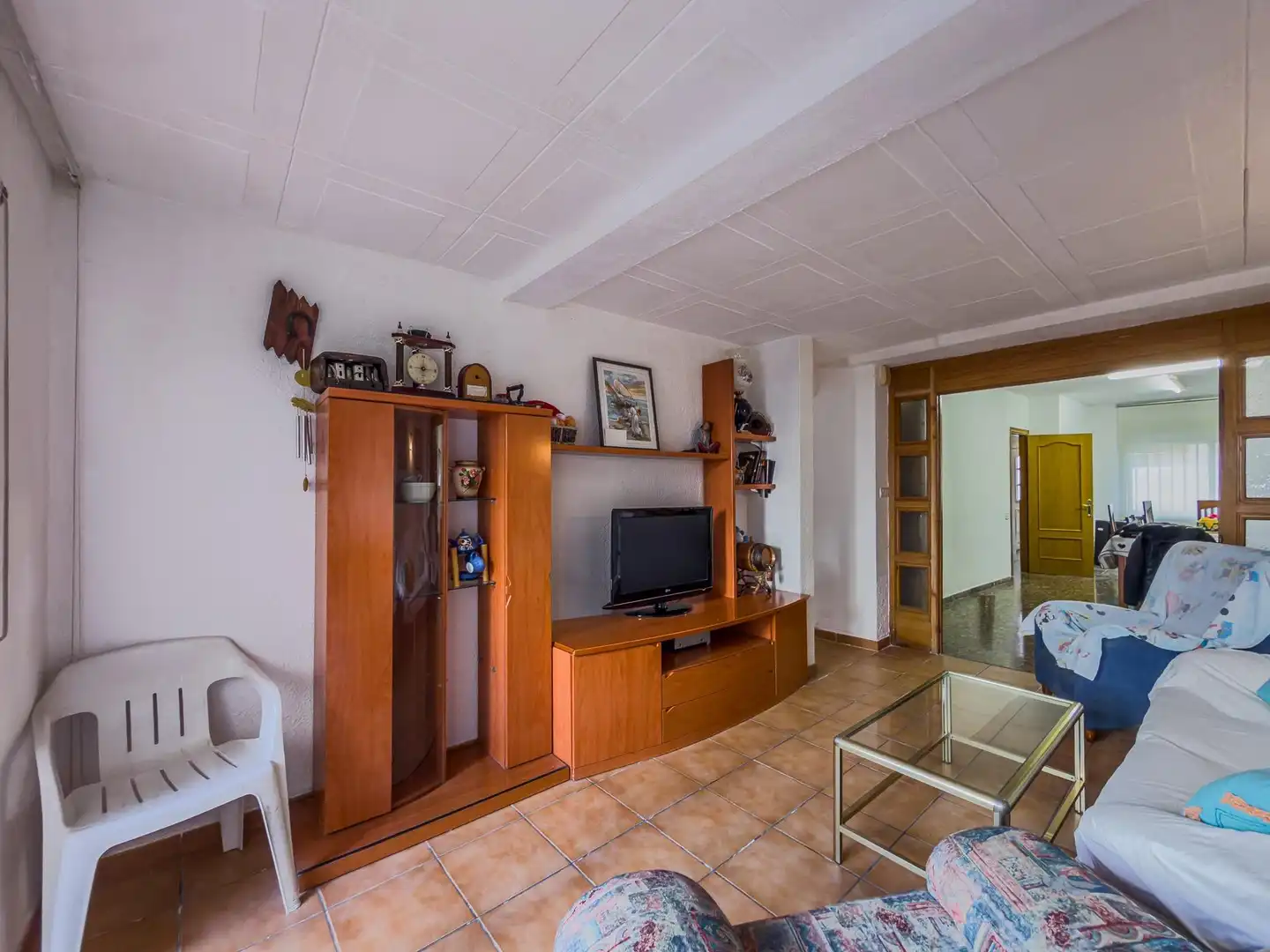 Living room of Houses for sale in Terrassa  with Heating, Terrace and Storage room
